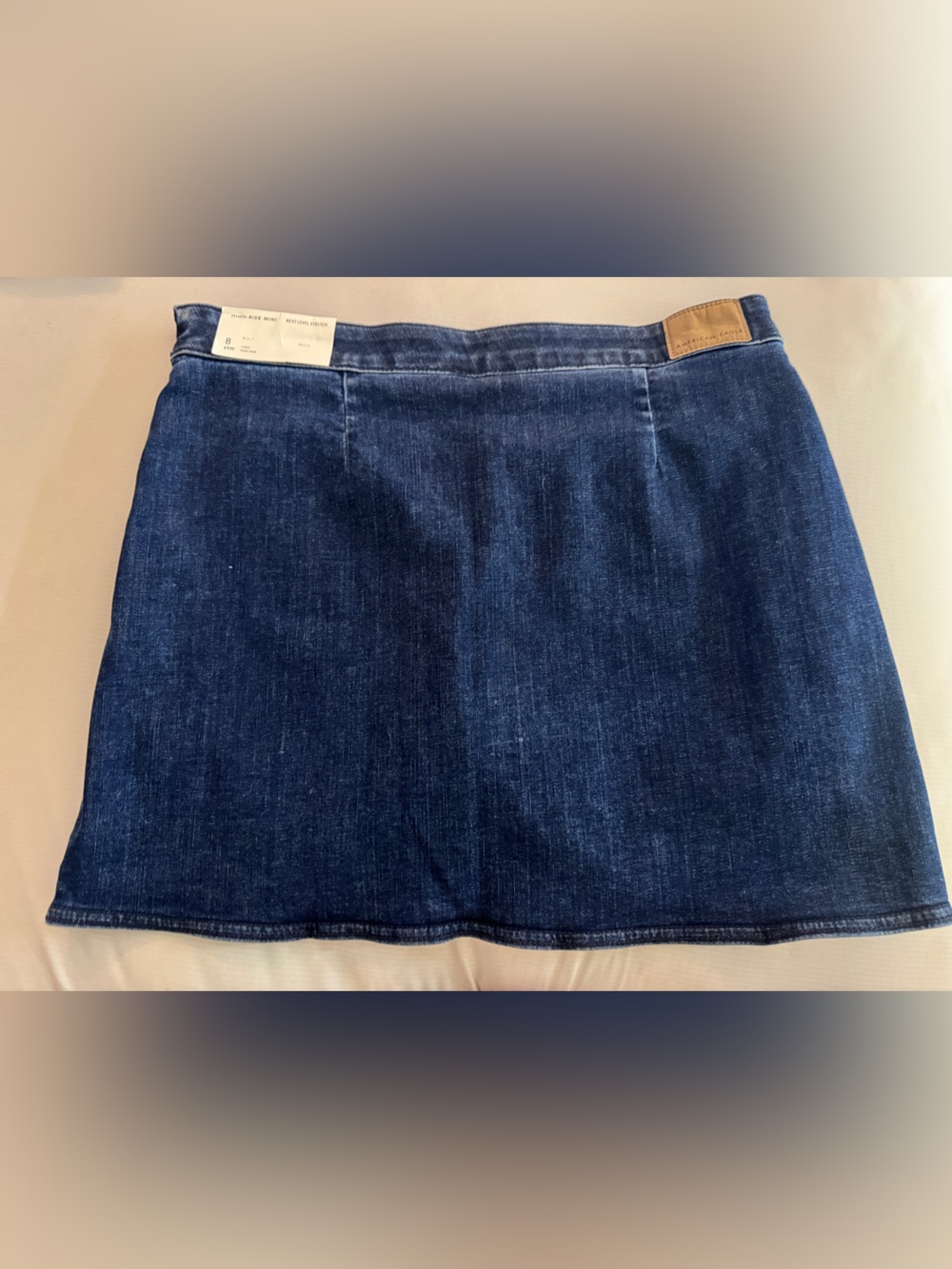 American Eagle Outfitters Dark Blue Denim Mini Skirt